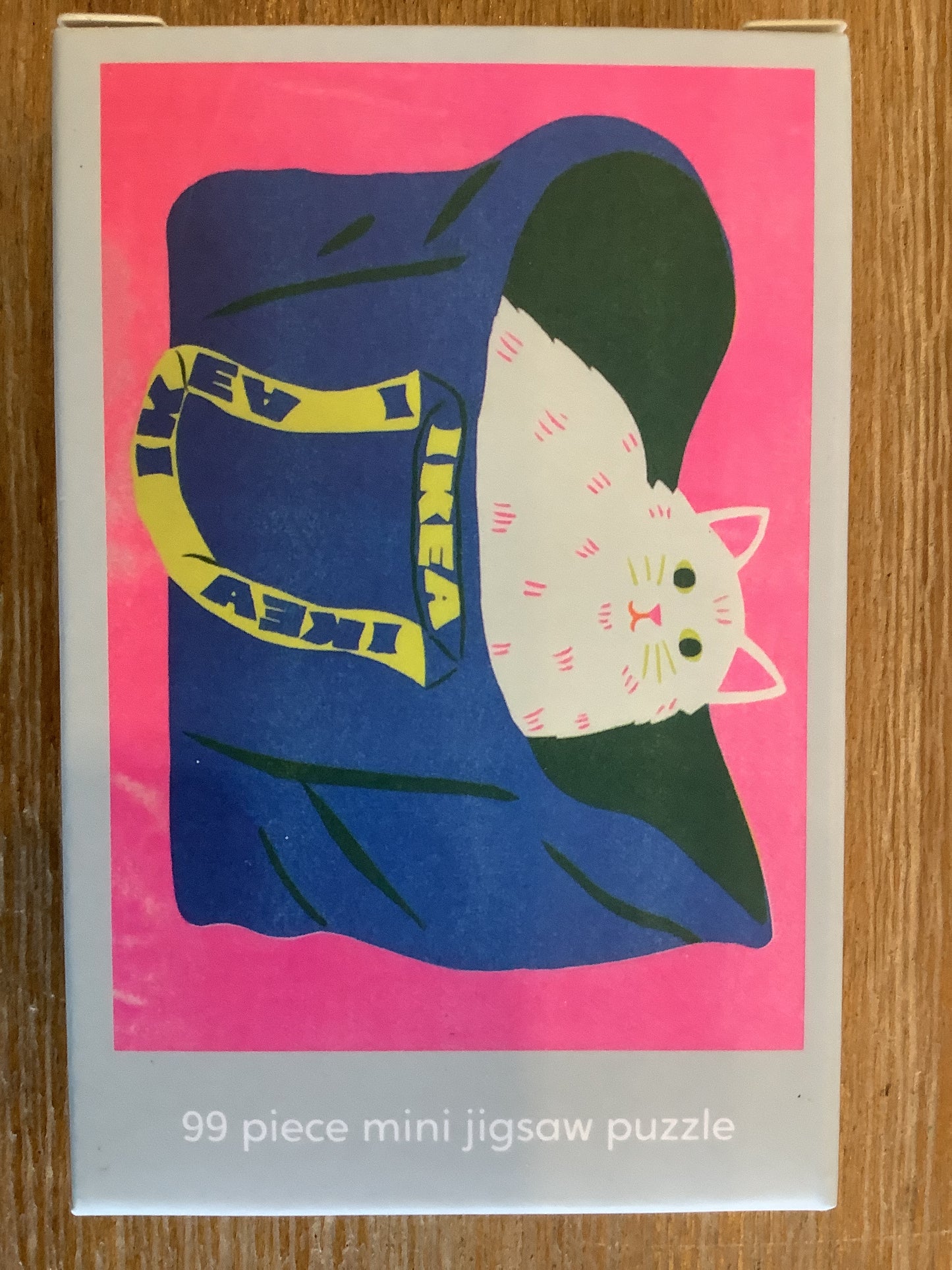 Cat in a Bag Mini Jigsaw Puzzle