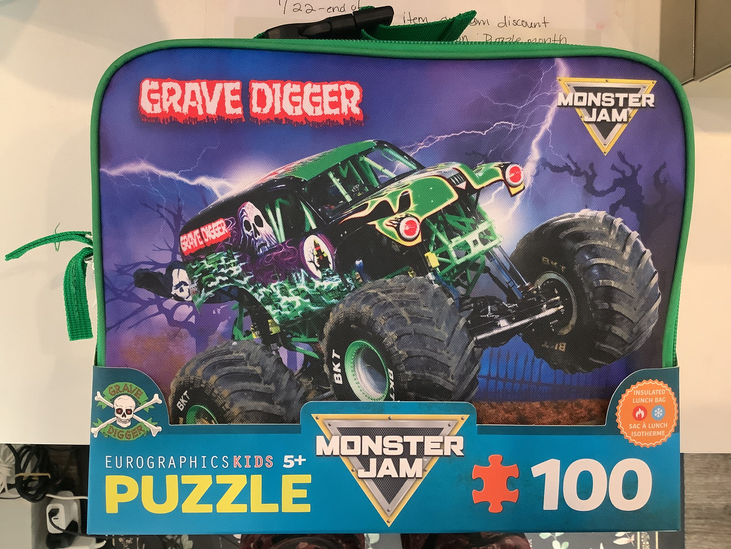 Monster Jam: Grave Digger Kids 100 pc. Puzzle