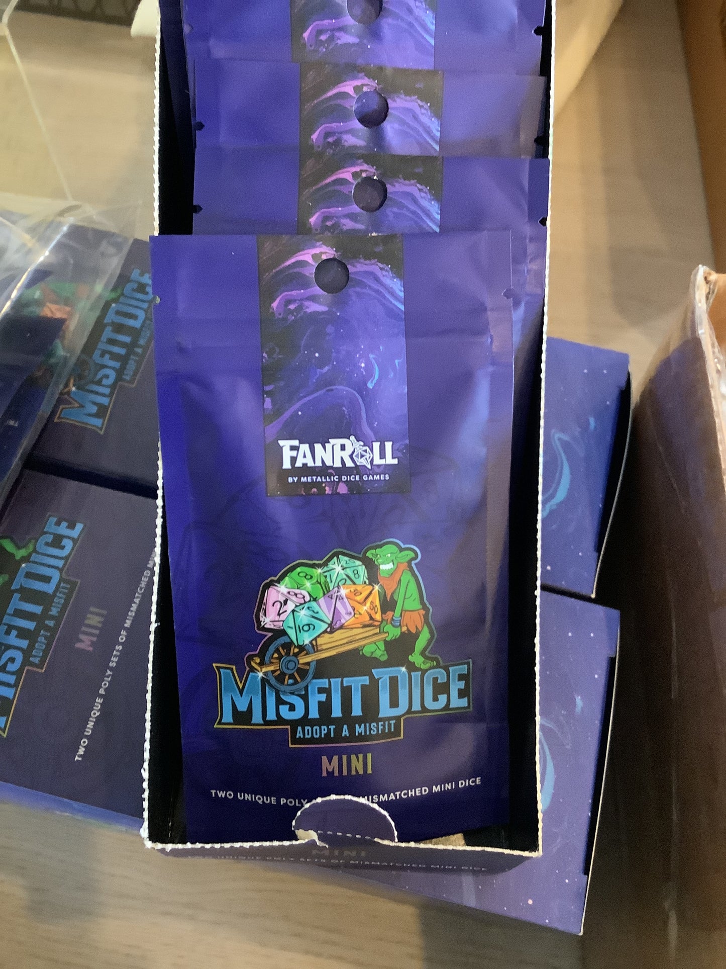 Misfit mini dice