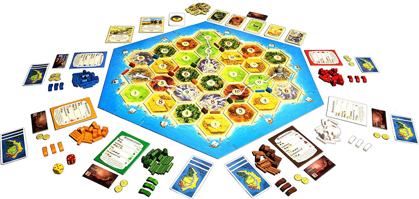 Catan: Traders and Barbarians 5-6 Player Extension