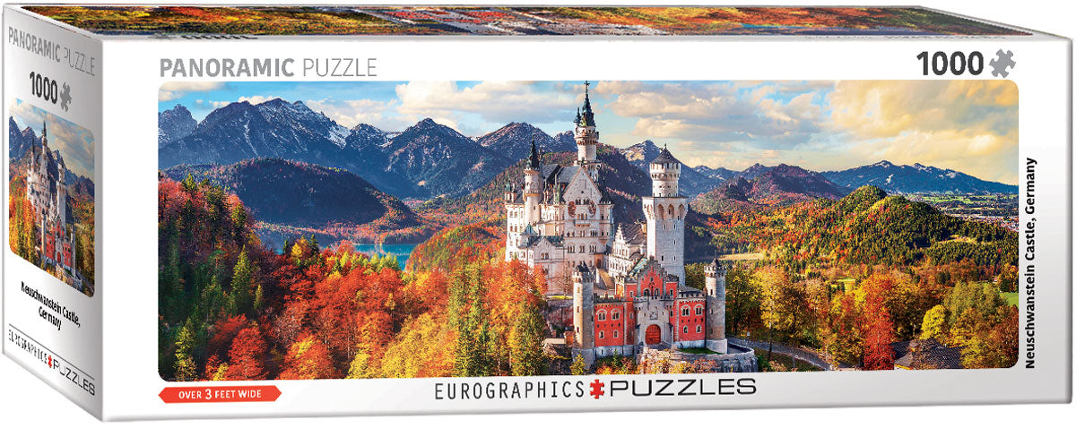 Neuschwanstein Castle Autumn Panoramic