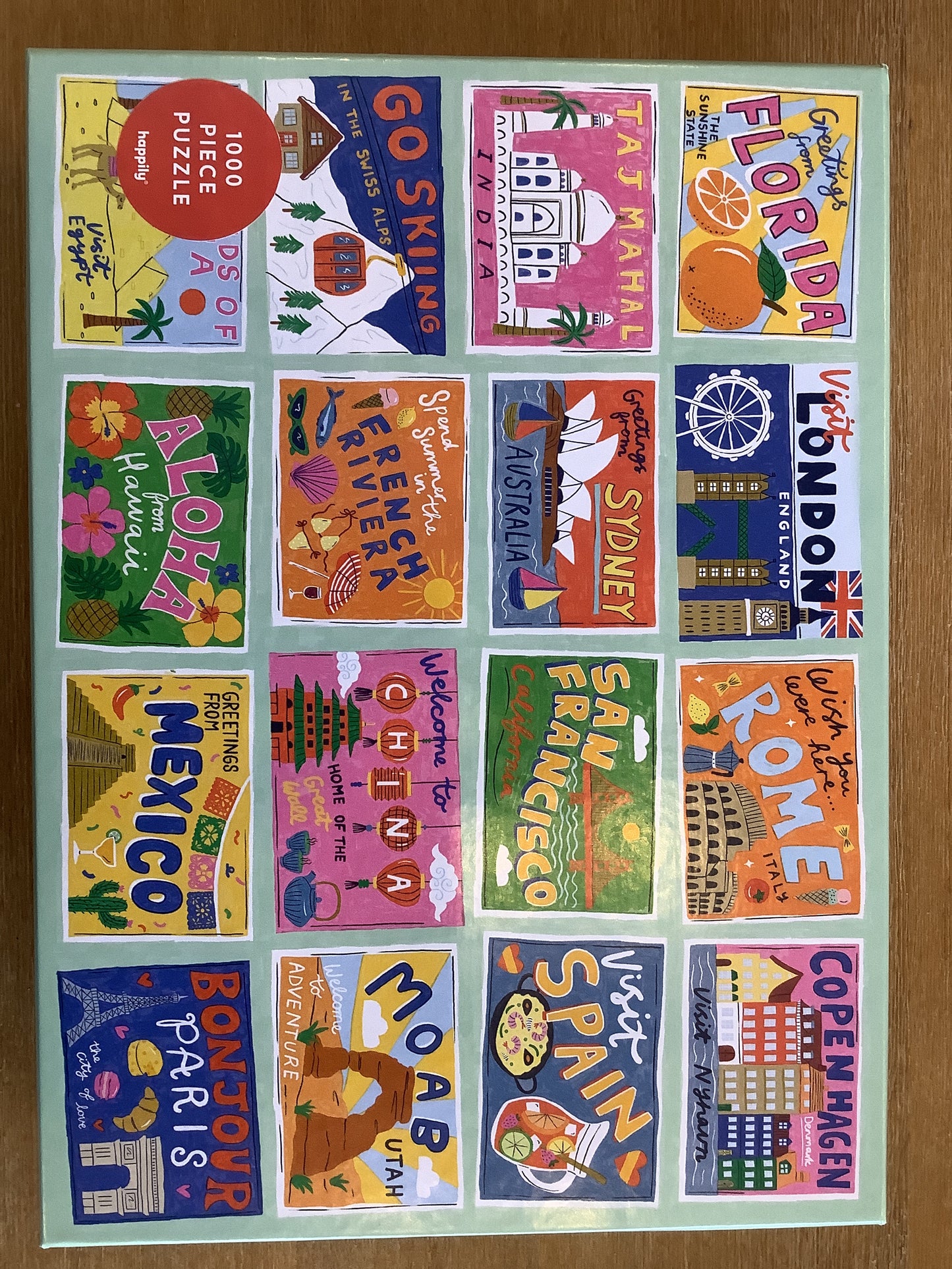 Postcards 1000pcs