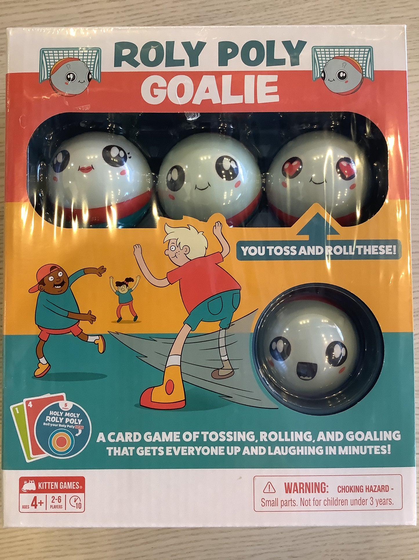 Roly poly goalie