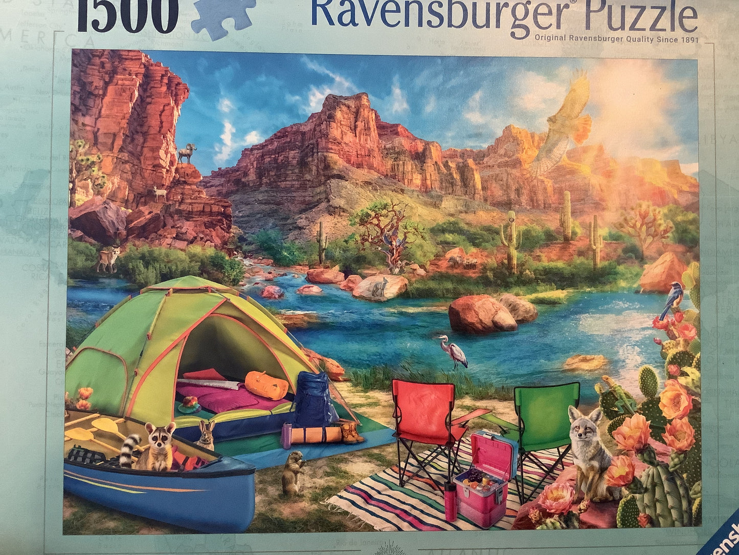 Canyon Camping 1500pcs