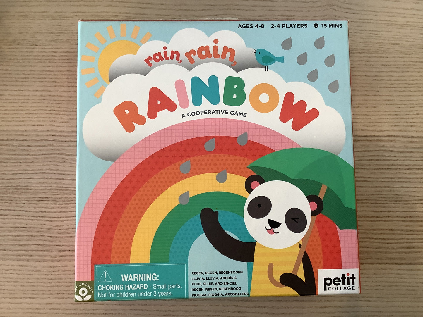 DEMO-Rain Rain Rainbow Cooperative Game
