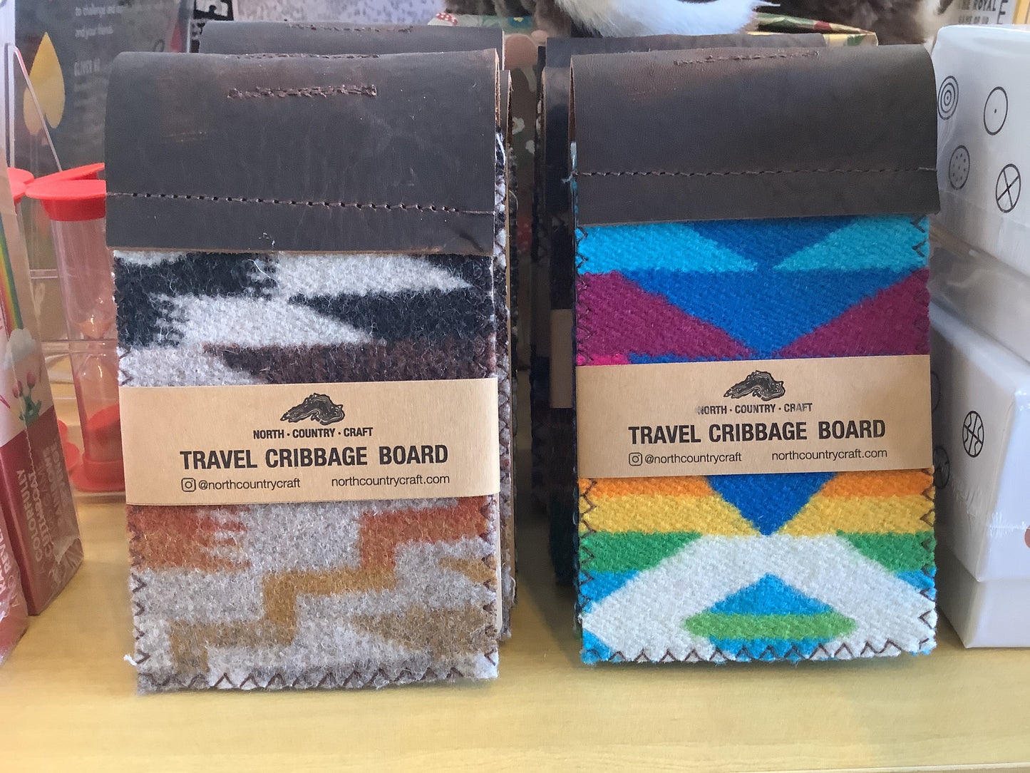 North County Craft Travel Cribbage Board