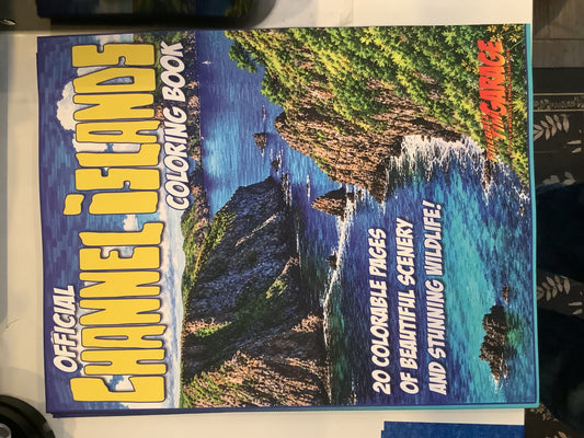 "Official" Channel Islands Coloring Book