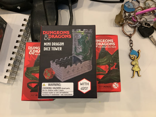 D&D Mini Dragon Dice Tower