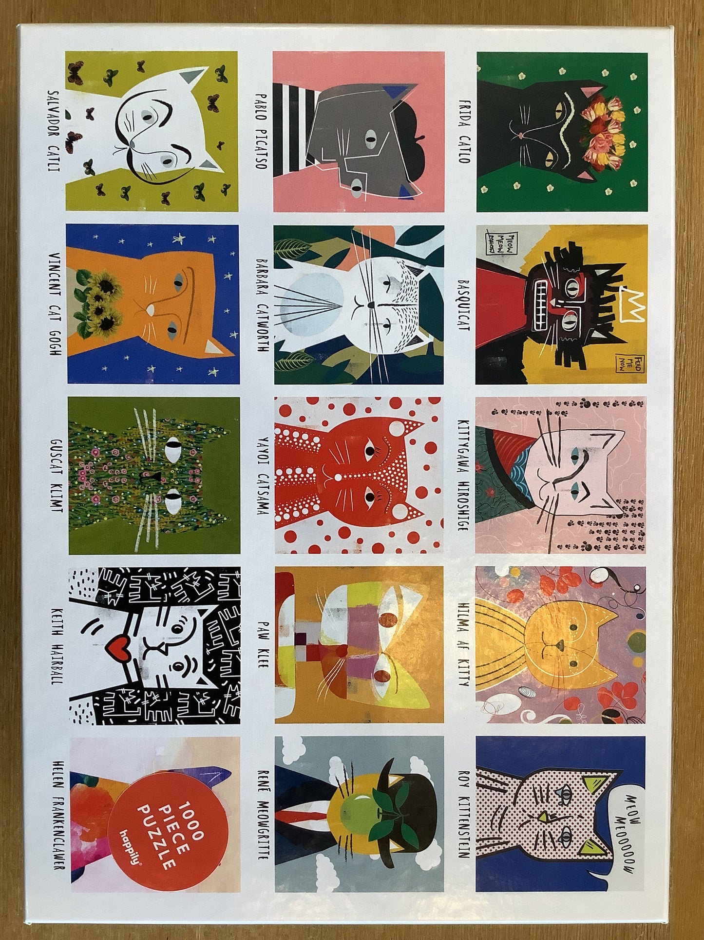 Art Cats 1000pc. Puzzle