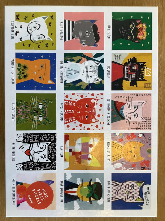 Art Cats 1000pc. Puzzle
