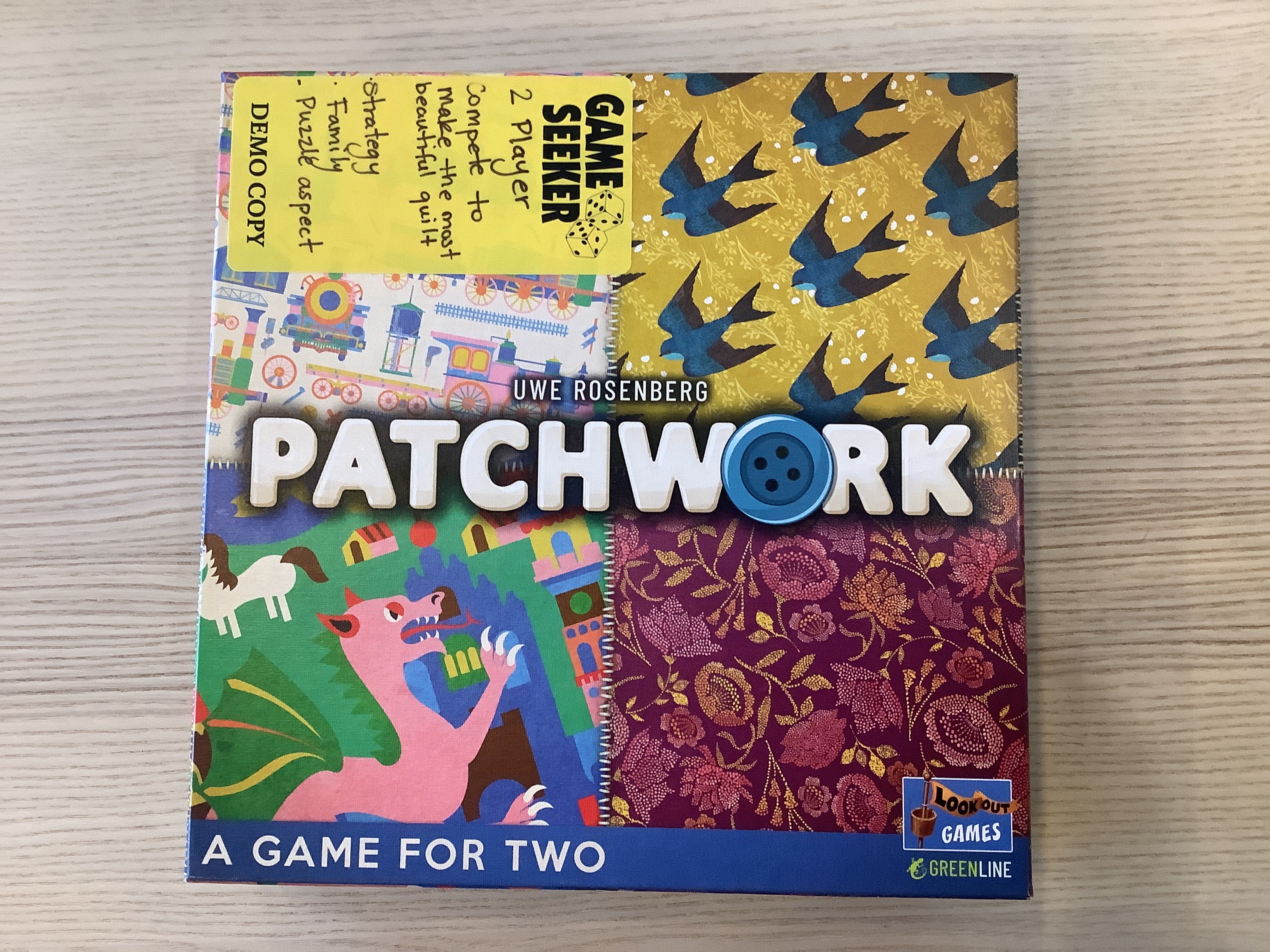 DEMO-Patchwork – Game Seeker