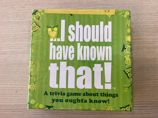 DEMO-I Should Have Known That!