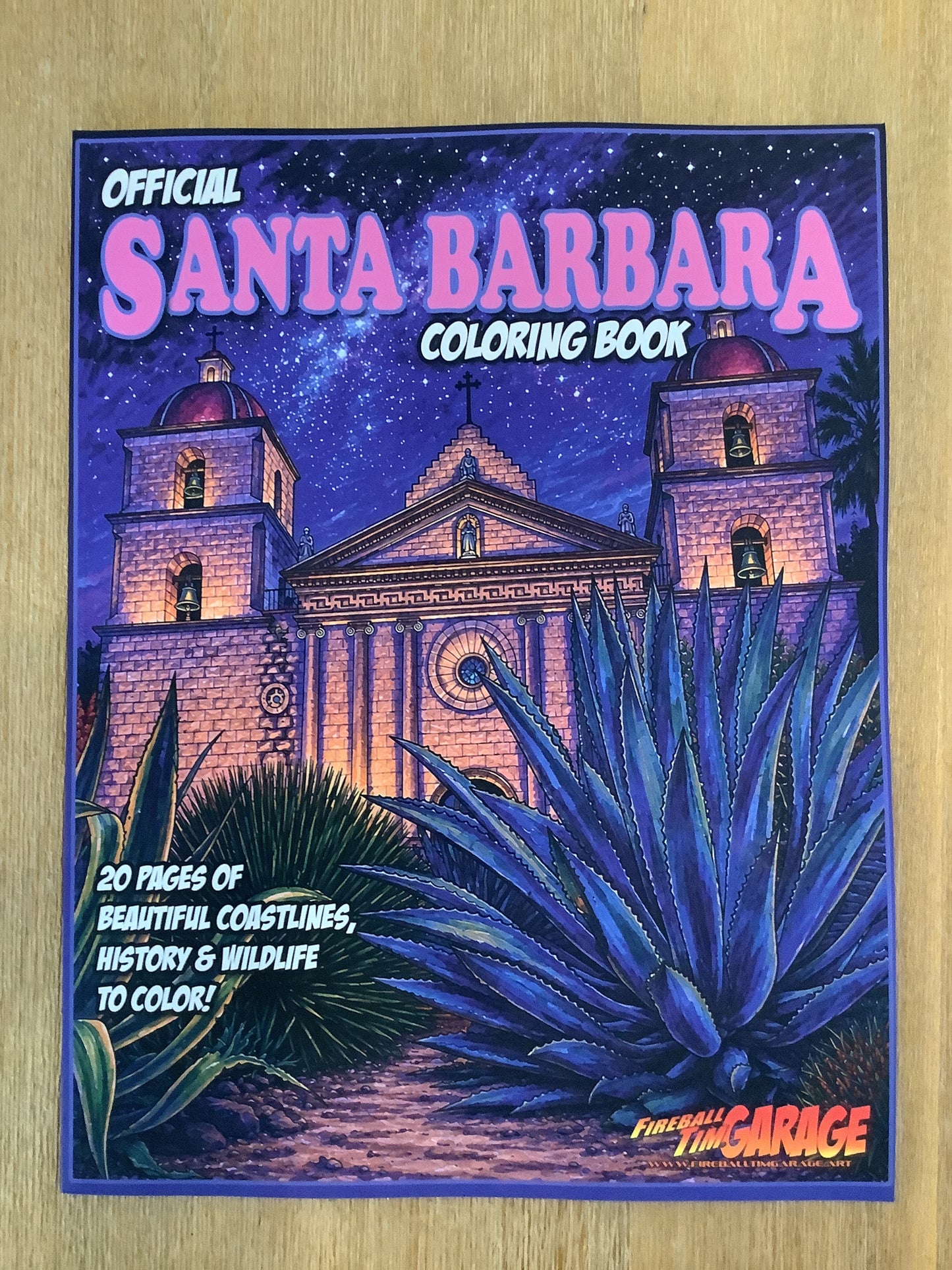 "Official" Santa Barbara Coloring Book