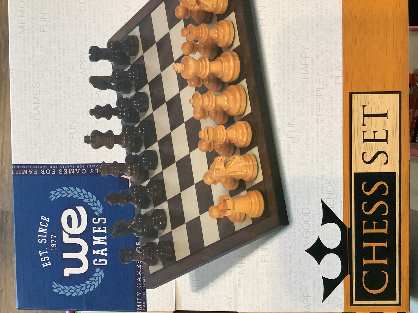 Wooden Staunton Chess Set (We Games)