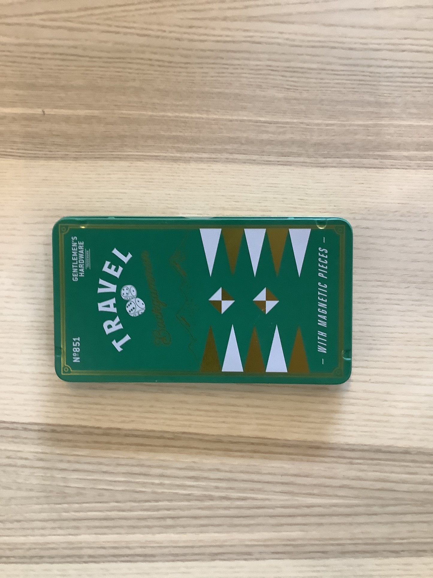 Travel Backgammon: Gentleman's Hardware
