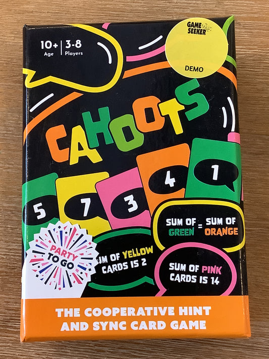 DEMO-Cahoots