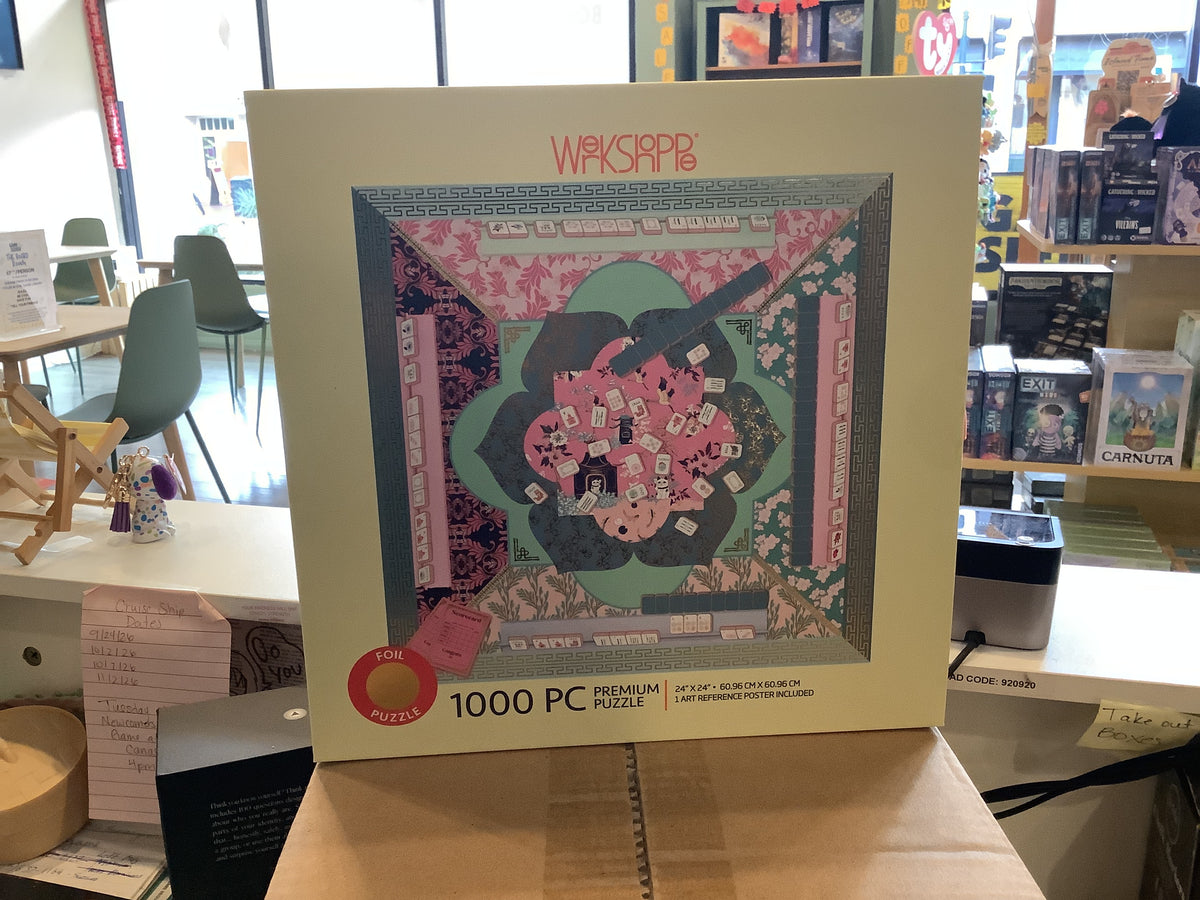 Let's Play Mahjong 1000pc Puzzle