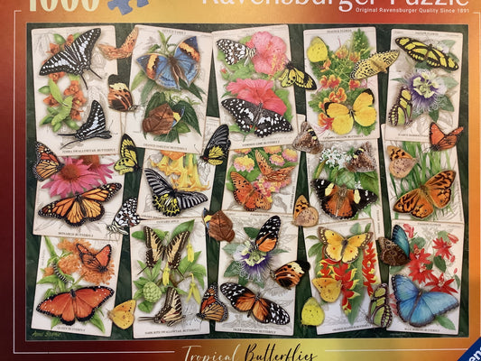 Tropical Butterflies 1000pcs