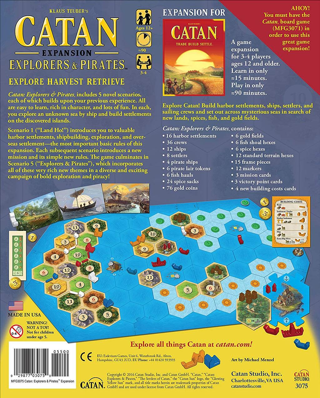 Catan: Explorers and Pirates (Expansion)