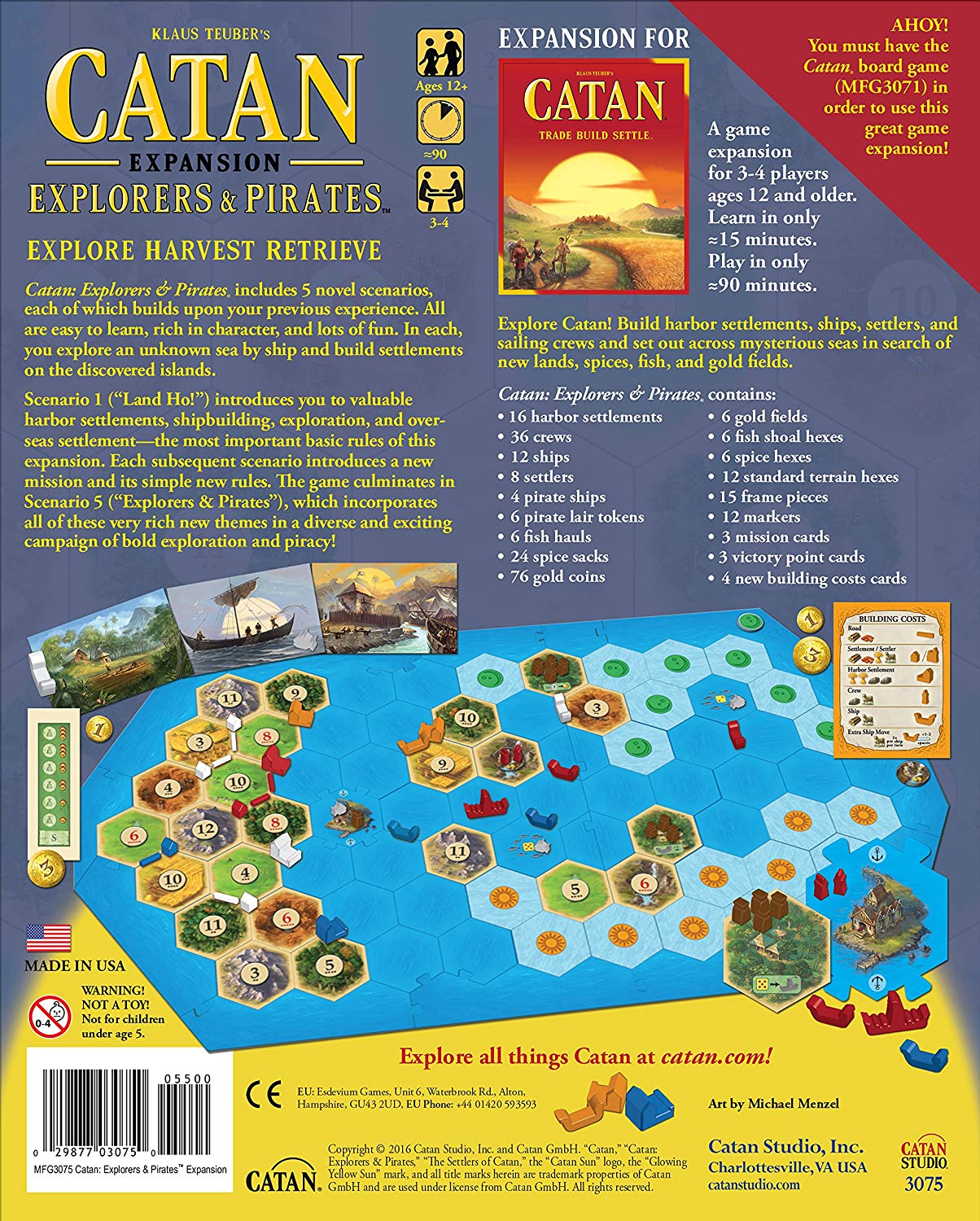 Catan: Explorers and Pirates (Expansion)