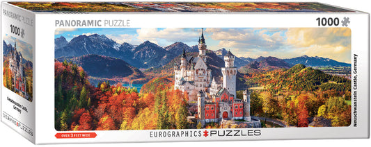 Neuschwanstein Castle Autumn Panoramic