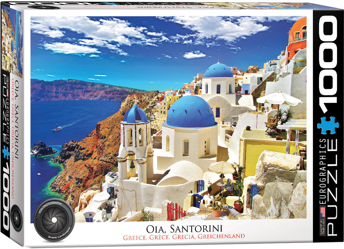 Oia Santorini Italy 1000pc Puzzle