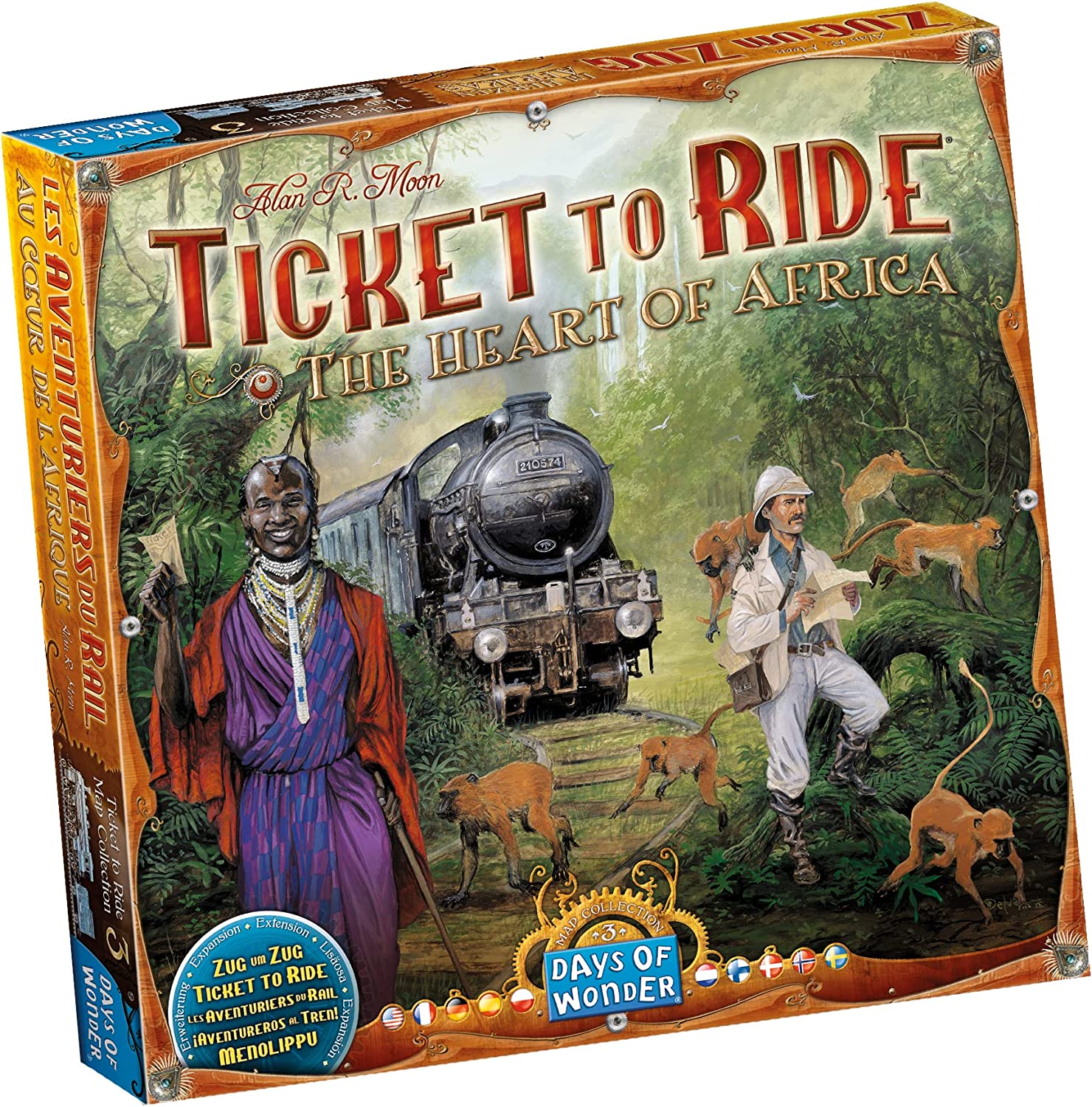 Ticket to Ride-The Heart of Africa Expansion
