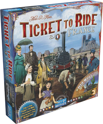 Ticket to Ride-France + Old West Expansion