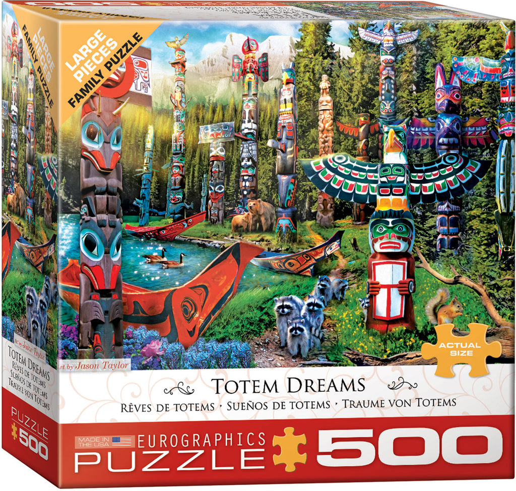 Totem Dreams Puzzle 500pc.