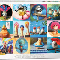 Funny Birds 1000pc. Puzzle