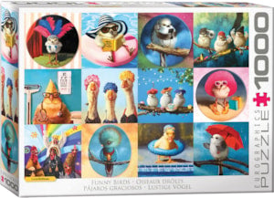Funny Birds 1000pc. Puzzle