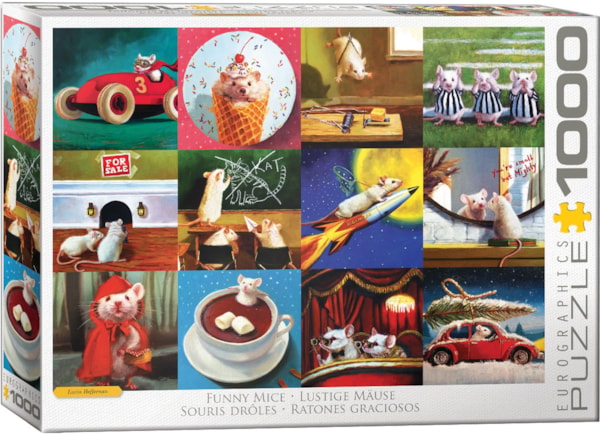 Funny Mice 1000pc. Puzzle