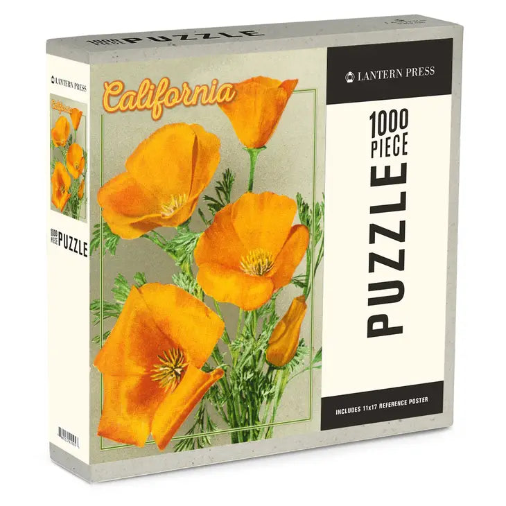 Poppy Flowers 1000pc. Puzzle