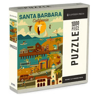 Santa Barbara California Geometric 1000pc. Puzzle