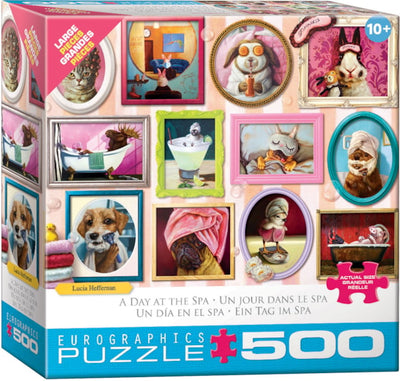 A Day at the Spa 500pc. Puzzle
