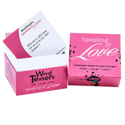 Word Teasers Speaking of Love