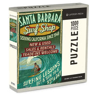 Santa Barbara Surf Shop 1000pc. Puzzle