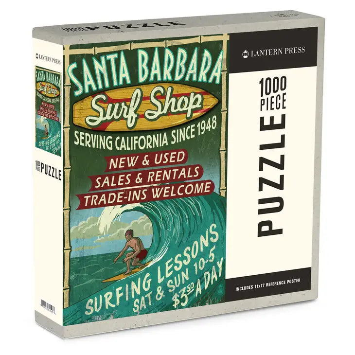 Santa Barbara Surf Shop 1000pc. Puzzle