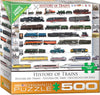 History of Trains 500pc. Puzzle