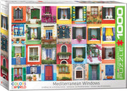 Mediterranean Windows 1000pc. Puzzle