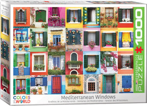 Mediterranean Windows 1000pc. Puzzle