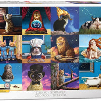 Zodiac Cats 1000pc. Puzzle